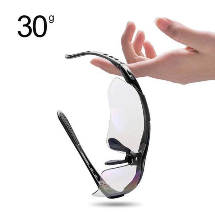 Rockbros - Rockbros photochromic UV400 Cykelglasögon - Röd