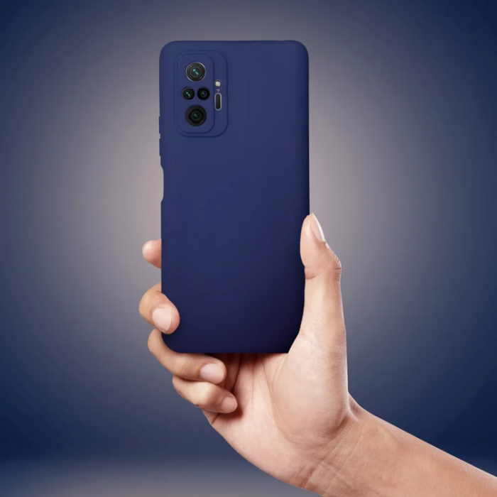 A-One Brand - Xiaomi Redmi Note 14 Pro 5G Mobilskal Soft - Mörkblå