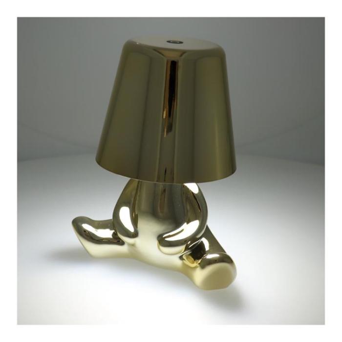 A-One Brand - Bordslampa Vid Sängen GOLD MAN Seat (model 7) MLTL