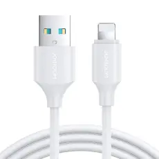 Joyroom - Joyroom USB-A till Lightning kabel 1m - Vit