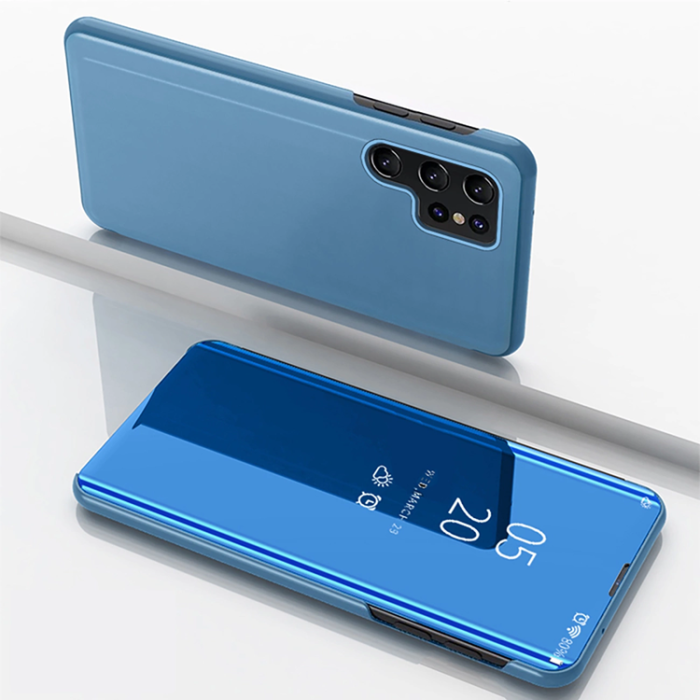 A-One Brand - Galaxy A56 Fodral Clear View - Blå