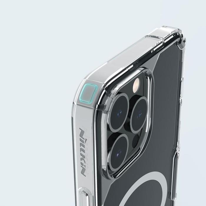 Nillkin - Nillkin Magsafe iPhone 14 Pro Max Skal Nature Pro - Blå