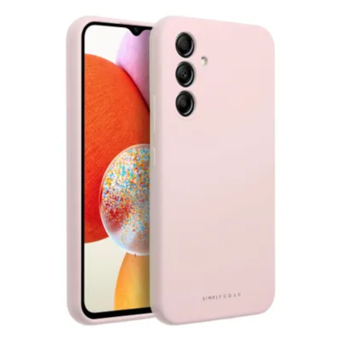 Roar - Roar Samsung Galaxy A14 4G / A14 5G Mobilskal Roar Cloud Skin - Ljusrosa