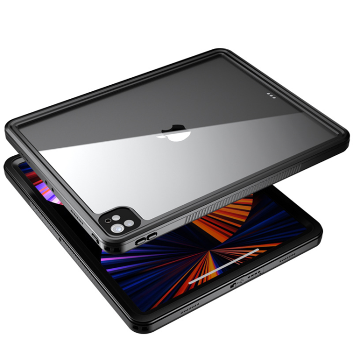 A-One Brand - iPad Pro 10.5 (2017/2019) Skal SHELLBOX Vattentät Shockproof - Svart