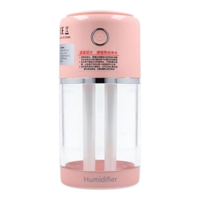 A-One Brand - Aromaterapimaskin Luftfuktare/Diffusor H10 - Rosa