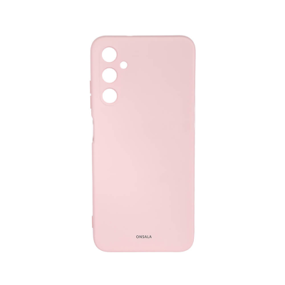 Onsala Galaxy A05s 4G Mobilskal Silikonkänsla - Rosa