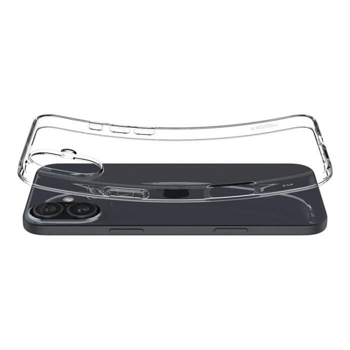 Spigen - Spigen iPhone 16 Plus Mobilskal Liquid Crystal - Crystal Clear