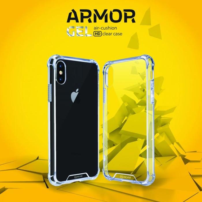 A-One Brand - Galaxy S25 Plus Mobilskal Roar Armor Jelly - Transparent
