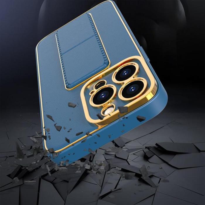 A-One Brand - Galaxy A13 5G/A04s 4G Skal Kickstand - Blå