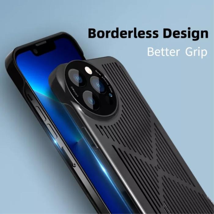 OEM - iPhone 12 Skal Graphene Heat Dissipation - Grå