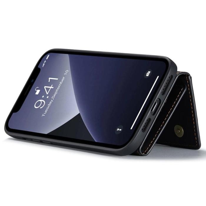 DG.MING - DG.MING iPhone 14 Pro Max Plånboksfodral M2 Detachable 2in1 - Svart