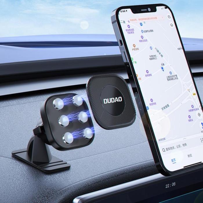 Dudao - Dudao Bilhållare Instrumentbräda Magnetisk - Svart