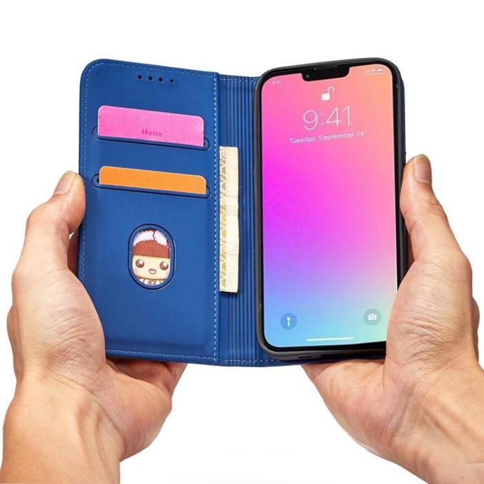 OEM - Galaxy A23 4G/5G Plånboksfodral Magnet Flip Kickstand - Blå