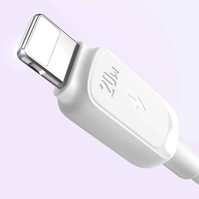 Joyroom - Joyroom USB-C till lightning kabel 20W 1.2m - Lila