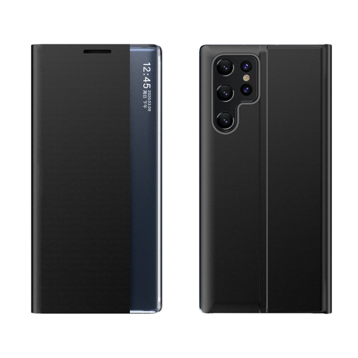 A-One Brand - Galaxy S25 Ultra Plånboksfodral Sleep - Svart