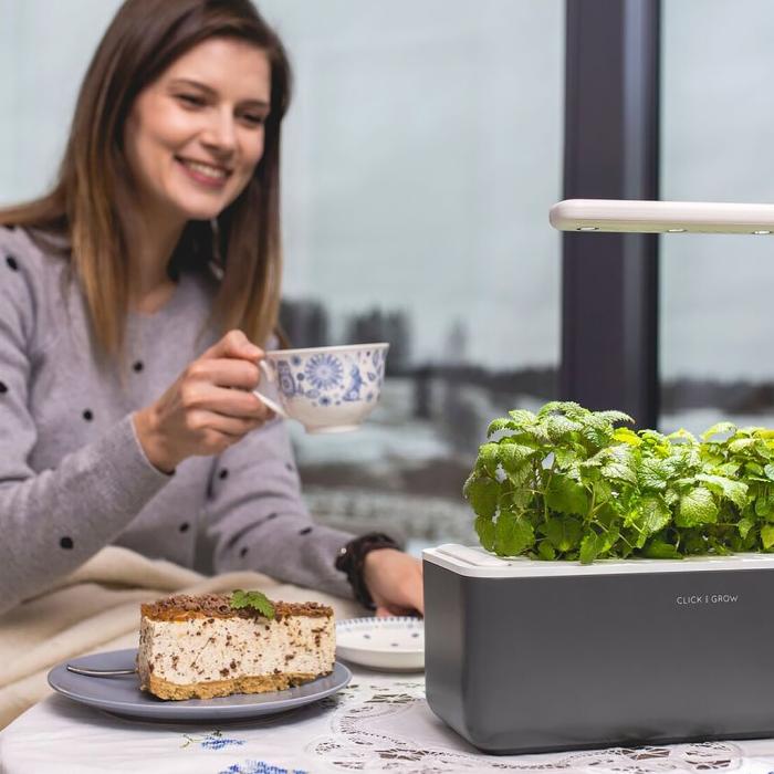 Click and Grow - Click and Grow Smart Garden 3 Start kit - Grå
