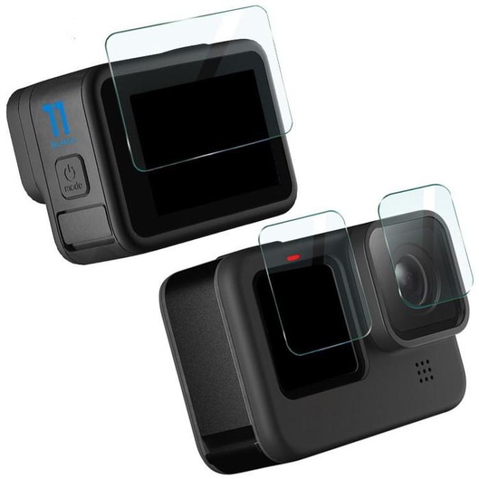 Imak - Imak GoPro HERO11 Kamera Härdat Glas Skärmskydd Set