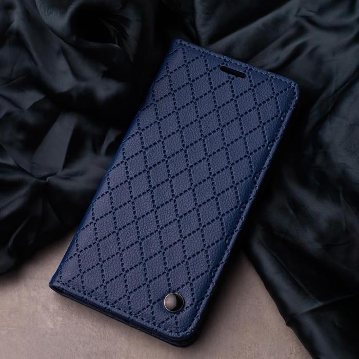 OEM - Smart Caro Fodral iPhone 15 Marinblå Skyddande Slank Design