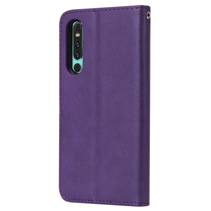 A-One Brand - Plånboksfodral med avtagbart skal till Huawei P30 - Lila