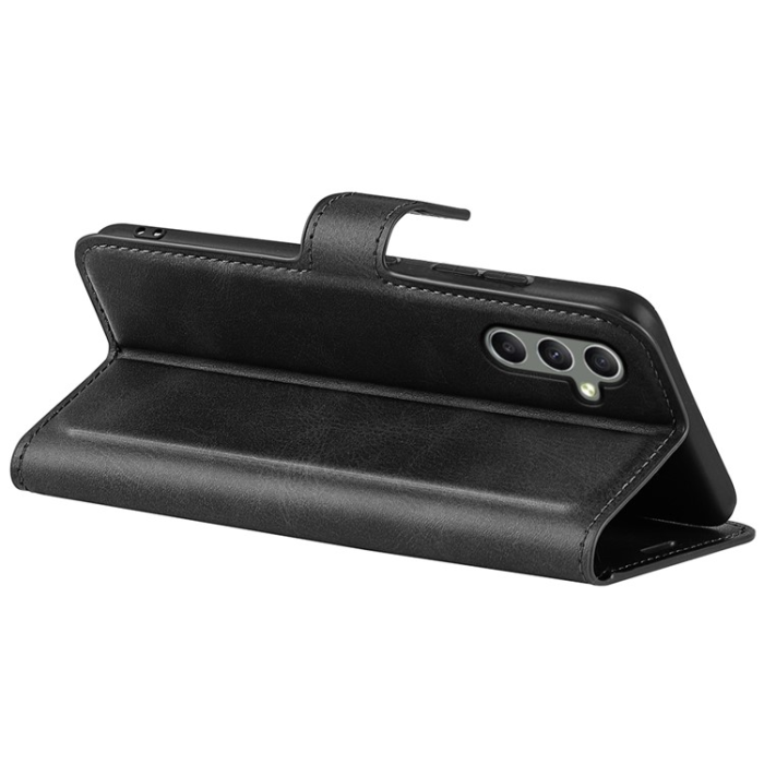 A-One Brand - Galaxy A24 4G Plånboksfodral Folio Flip Calf - Svart