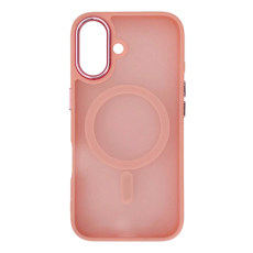 A-One Brand - iPhone 16 Plus Mobilskal Magsafe Magnetic Collection - Rosa