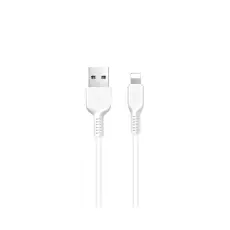 Hoco - HOCO X13 USB-A till Lightning kabel 1m - Vit