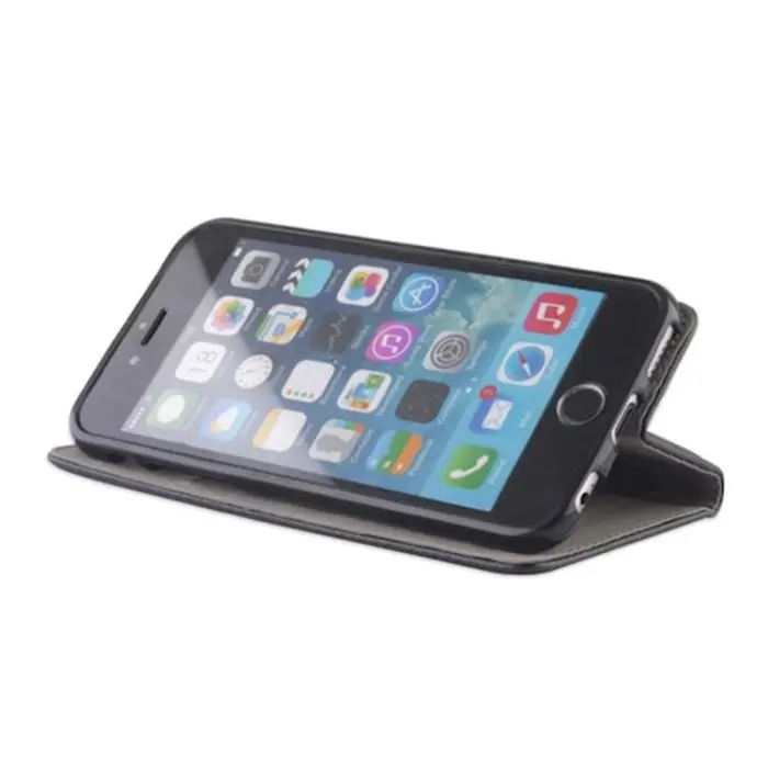 OEM - iPhone 16 Plånboksfodral Smart Magnet - Svart
