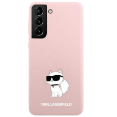 KARL LAGERFELD - Karl Lagerfeld Galaxy S23 Plus Skal Silicone Choupette - Rosa