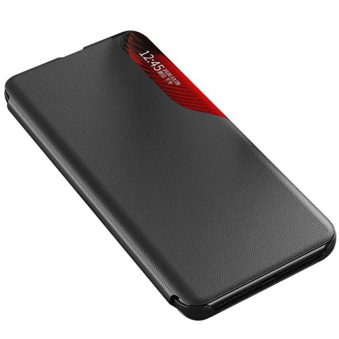 OEM - Galaxy A73 Fodral Eco Leather View - Röd