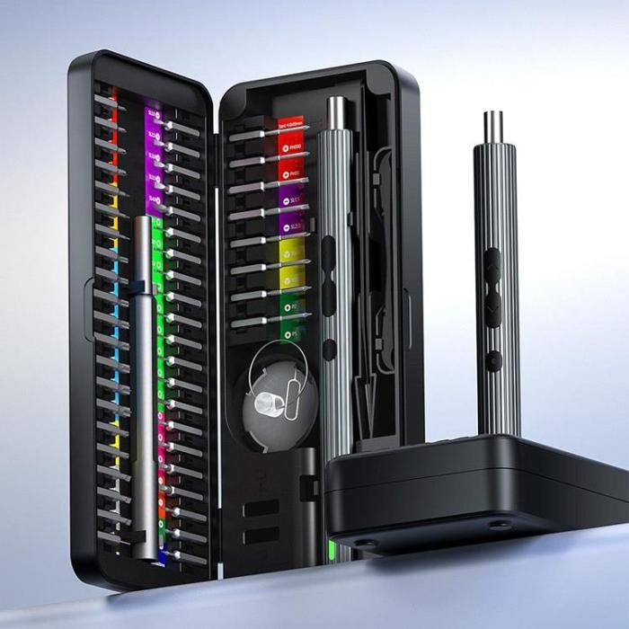 UF-TOOLS - UF-TOOLS - 58-i-1 N20 Elektrisk Skruvmejsel med Utbytbara Bits