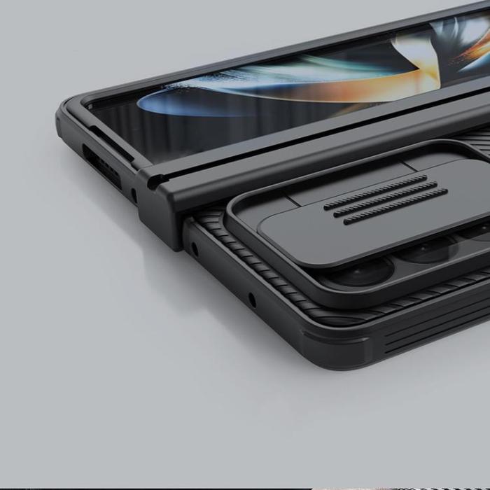 UTGATT1 - Nillkin Galaxy Z Fold 4 Skal Camshield Pro Simple - Svart