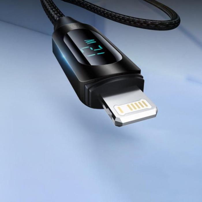 Wozinsky - Wozinsky USB-C till Lightning kabel 1m - Svart