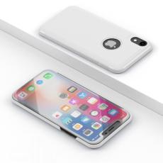 A-One Brand - Electroplating Mirror View Fodral till iPhone XS MAX - Vit