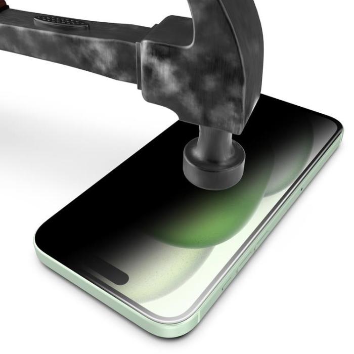 Boom of Sweden - LIVSTIDSGARANTI - BOOM iPhone 16 Privacy Härdat Glas Skärmskydd 2st