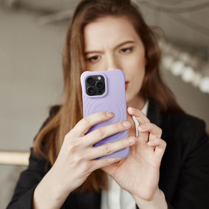A-One Brand - iPhone 16 Plus Mobilskal MagSafe Zephyr - Lilac