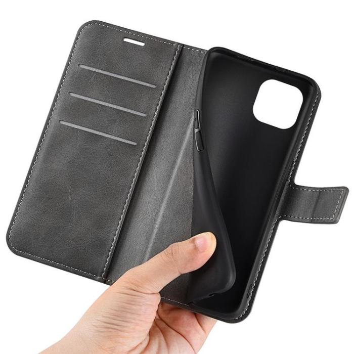 A-One Brand - Flip Folio iPhone 14 Plånboksfodral - Grå