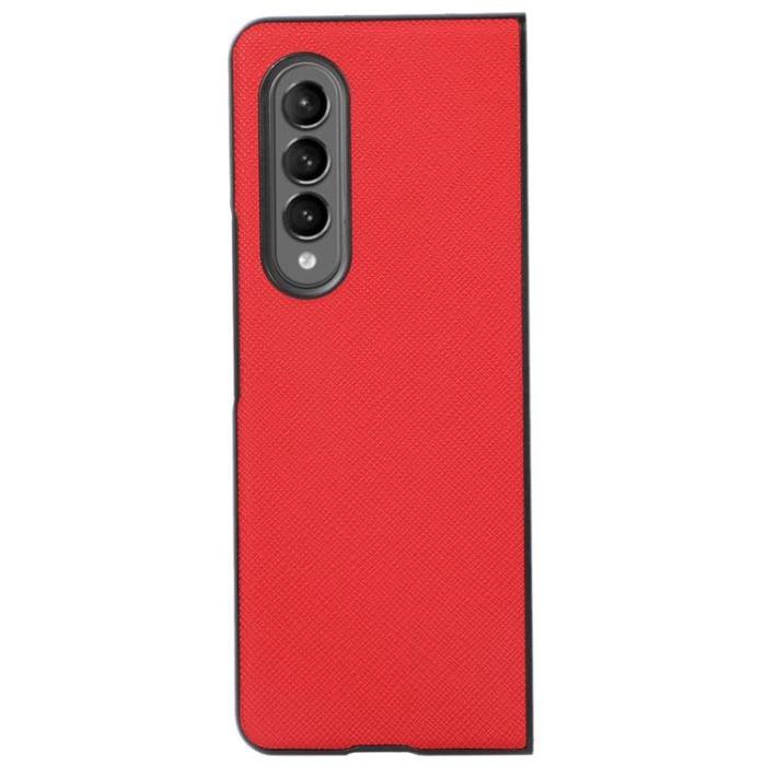 A-One Brand - Galaxy Z Flip 4 Skal Cross Texture - Röd