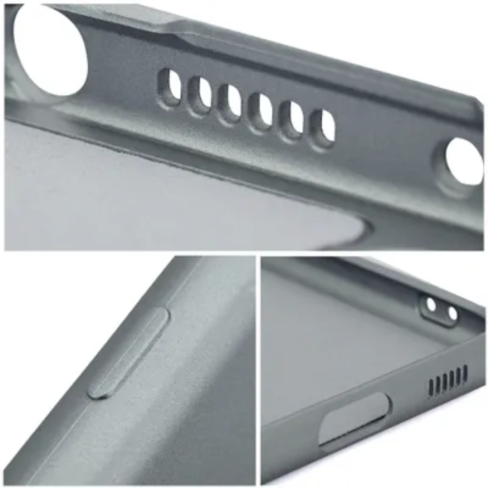 A-One Brand - iPhone 15 Pro Max Mobilskal Metallic - Grå
