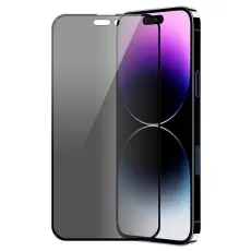 OEM - [BULK 10st] iPhone 14 Pro Härdat Glas Skärmskydd - Privacy
