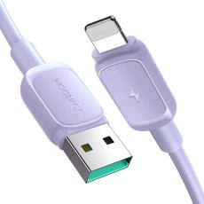 Joyroom - Joyroom USB-A till Lightning kabel 1.2m - Lila