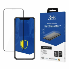 3MK - 3MK iPhone XR Härdat Glas Skärmskydd Max - Svart