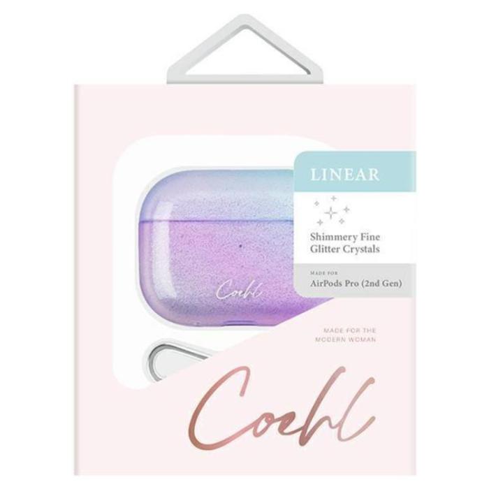 UNIQ - UNIQ AirPods Pro 2 Skal Coehl Linear - Stardust