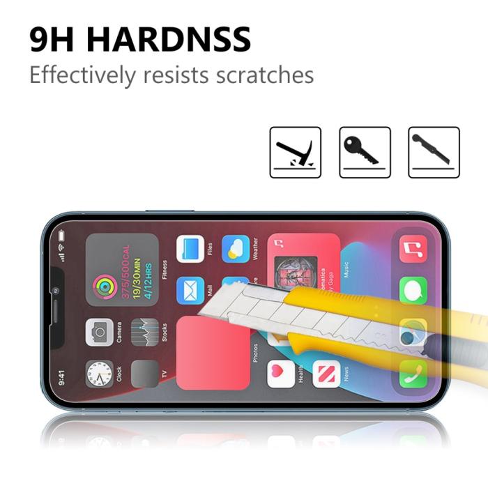 A-One Brand - [1-PACK] iPhone 14 Plus Härdat Glas Skärmskydd - Clear