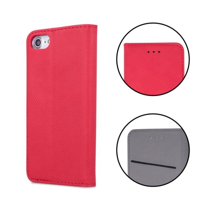 A-One Brand - iPhone 16 Plånboksfodral Smart Magnet - Röd