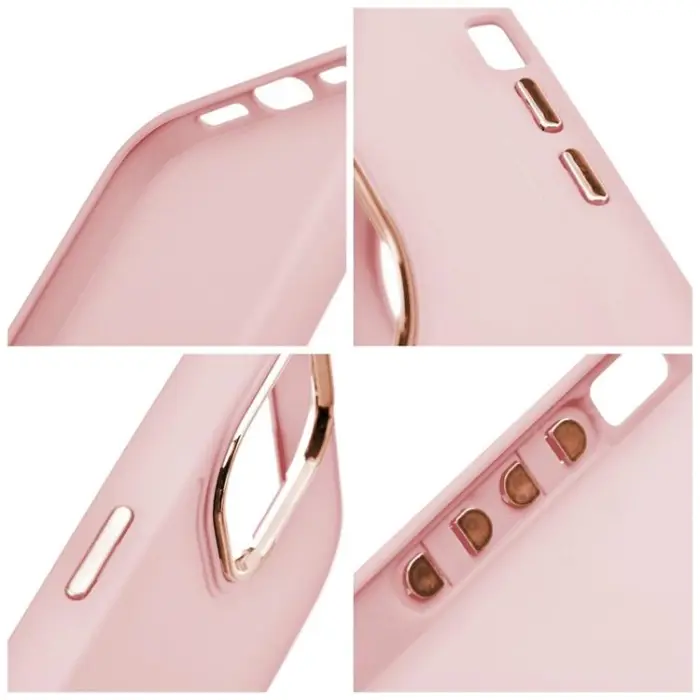 OEM - iPhone 15 Mobilskal Frame - Rosa