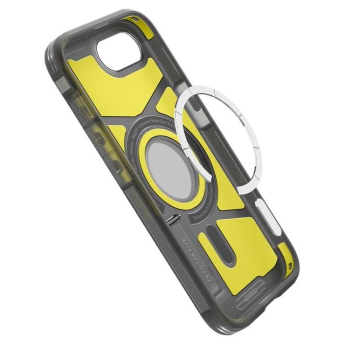 Spigen - Spigen iPhone 16e Mobilskal Magsafe Tough Armor - Frost Svart