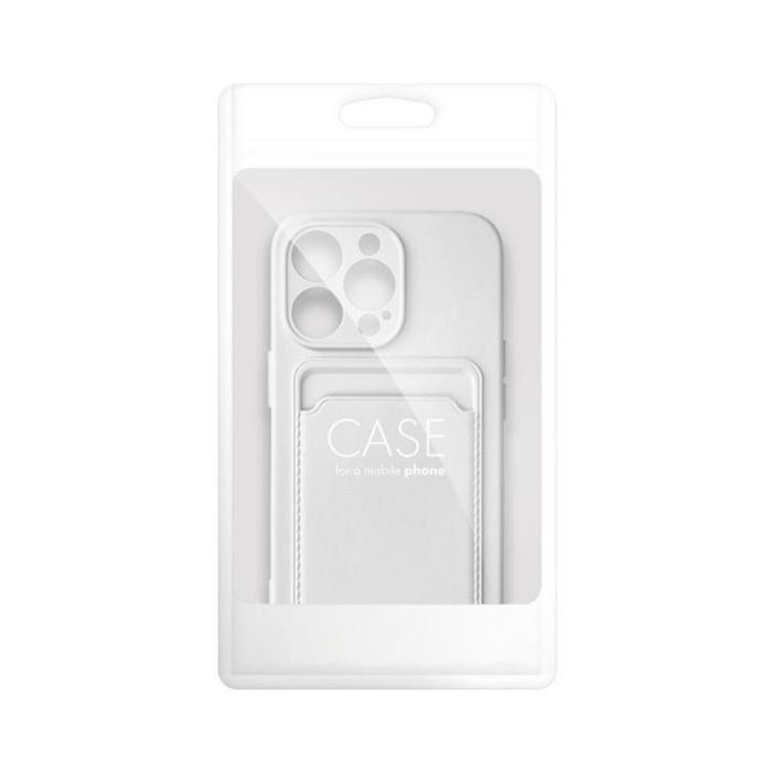 A-One Brand - iPhone 16 Plus Mobilskal Korthållare - Vit