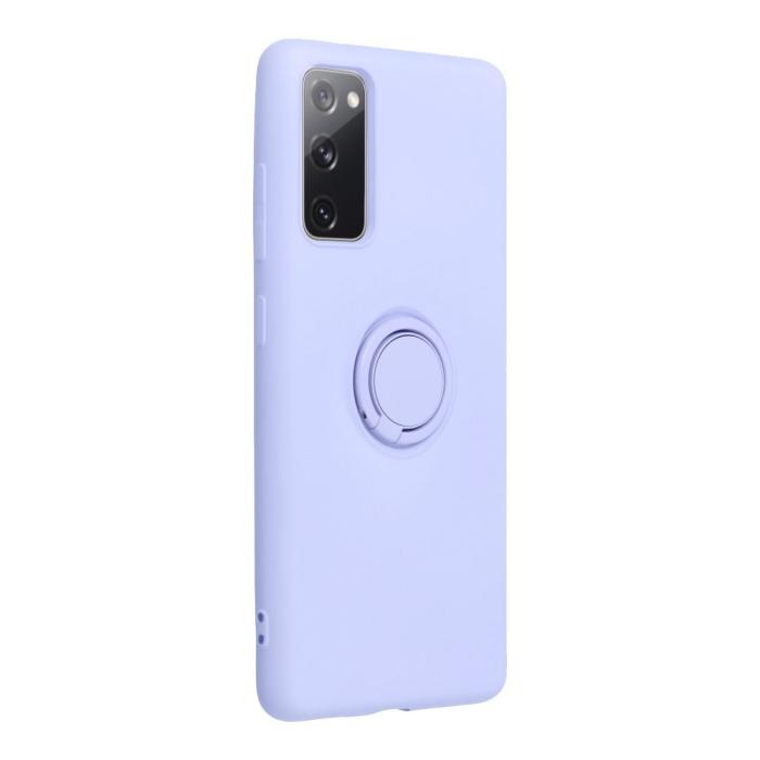 OEM - SILIKON RING skal för Samsung Galaxy S20 FE lila
