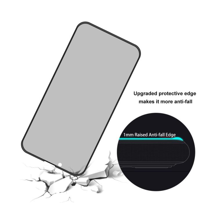 A-One Brand - [2-PACK] Privacy Härdat Glas Skärmskydd iPhone 13 Pro Max - Svart