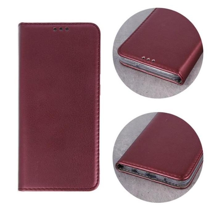 A-One Brand - iPhone 16 Plus Plånboksfodral Smart Magnetisk - Burgundy
